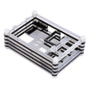9 Layers Acrylic Box Shell Case with Cooling Fan Hole for Raspberry