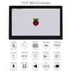 Waveshare 13.3 inch Mini-Computer Powered by Raspberry Pi 3A+, HD Touch Screen