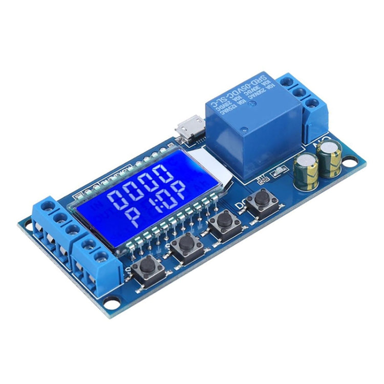 XY-LJ02 6-30V Micro USB Digital LCD Display Time Delay Relay Module