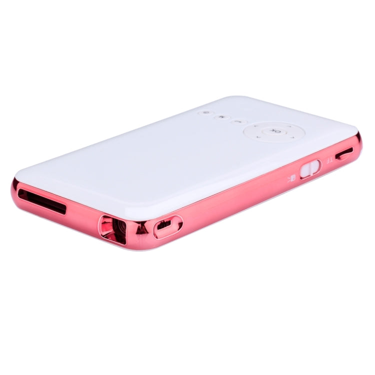 Wejoy DL-S6+ 1000 Lumens 854x480 Smart Mini Projector, RK3128 CPU, 1GB+32GB, Android 4.4, Bluetooth, WiFi, HDMI, DL-S6+/Rose Gold