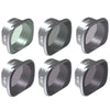 JSR KS 6 in 1 ND4+ND8+ND16+ND32+MCUV+CPL Lens Filter for DJI FPV, Aluminum Alloy Frame, 6 in 1