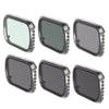 JSR KS 6 in 1 UV + CPL + ND4 + ND8 + ND16 + ND32 Lens Filter for DJI Air 2S, Aluminum Frame, UV + CPL + ND4 + ND8 + ND16 + ND32