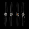 For DJI Mini 4 Pro / Mavic Mini 3 Pro STARTRC 2 Pairs Color LED Flash Lamp Low Noise Propellers, For DJI Mavic Mini 3 Pro