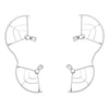 For DJI Mini 3 Sunnylife Drone Propeller Protective Guard Anti-collision Ring