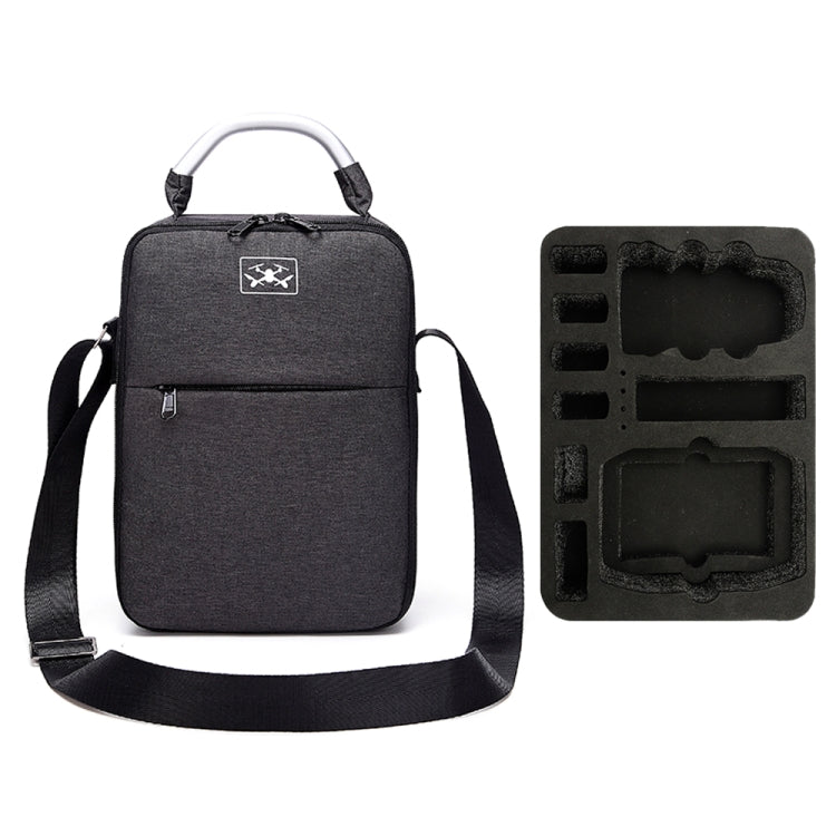 For DJI Mini 2 SE Shockproof Single Shoulder Storage Carrying Case Box Bag, Size: 30 x 22 x 8.5cm, Black