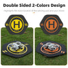 Sunnylife Drone Landing Pad 35cm Fast-Fold Double-Sided Leather Waterproof Helipad for DJI Neo / Avata 2 / Mini 4 Pro, TJP12