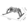 For DJI Flip STARTRC LED Light Folding Heightened Landing Gear Training Rack