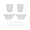 For DJI Mavic Air 2S BRDRC Drone Legs Feet Cover Protective Pad Dust-proof Cover, For DJI Mavic Air 2S