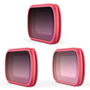3 PCS PGYTECH P-18C-015 Gradient Dimming Suit Profession Diving Color Lens Filter for DJI Osmo Pocket, P-18C-015