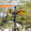 For DJI OSMO Pocket 3 Sunnylife ZJ756 Expanded Dual Phone Clamp Holder, OP3-ZJ756