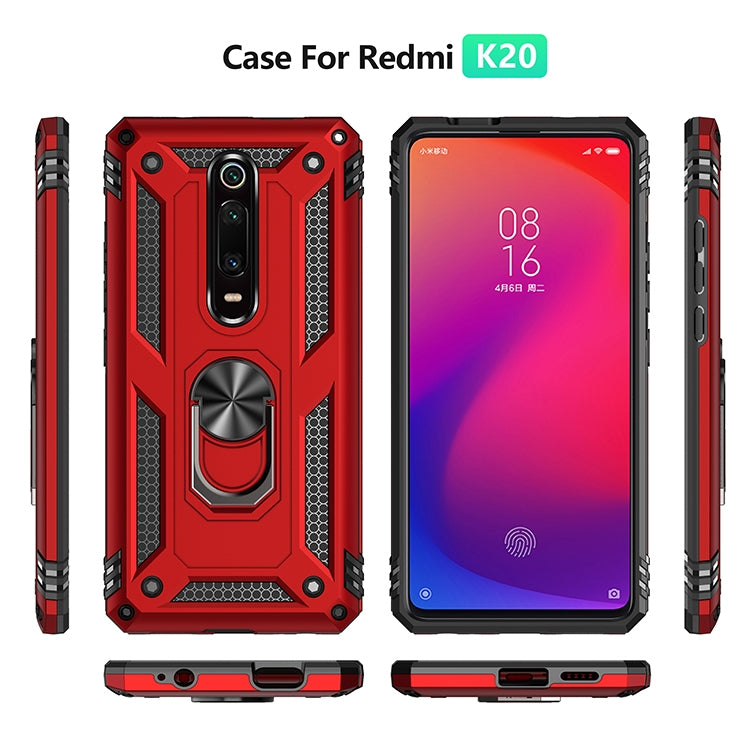 Armor Shockproof TPU + PC Protective Case with 360 Degree Rotation Holder for