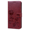 Rose Embossed Horizontal Flip PU Leather Case with Holder & Card Slots & Wallet, For iPhone 12, For iPhone 12 Pro, For iPhone 12 Pro Max