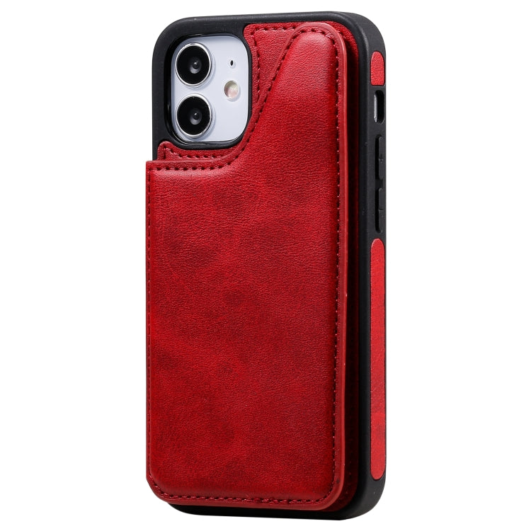 Shockproof Calf Texture Protective Case with Holder & Card Slots & Frame, For iPhone 12 mini, For iPhone 12 / 12 Pro, For iPhone 12 Pro Max, For Samsung Galaxy Note20