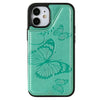 Butterfly Embossing Pattern Shockproof Protective Case with Holder & Card Slots & Photo Frame, For iPhone 12 mini, For iPhone 12 / 12 Pro, For iPhone 12 Pro Max