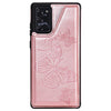 Butterfly Embossing Pattern Shockproof Protective Case with Holder & Card Slots & Photo Frame, For Samsung Galaxy Note20, For Samsung Galaxy Note20 Ultra