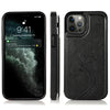 Butterflies Flowers Double Buckle PU + TPU Protective Case with Holder & Card Slots & Photo Frame, For iPhone 12 Pro Max