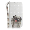 3D Colored Drawing Horizontal Flip Leather Case with Holder & Card Slots & Wallet & Lanyard