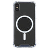 For iPhone XR Clear Four-corner Airbag Magnetic Shockproof Protective Magsafe Case, For iPhone X / XS, For iPhone XR, For iPhone XS Max
