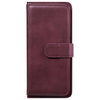 Multifunctional Magnetic Copper Buckle Horizontal Flip Leather Case with Bracket & 10 Card Slots & Wallet & Photo Frame