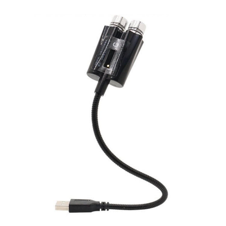 Car Two-color USB Star Dome Light Atmosphere Laser Projection