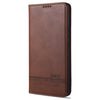ZNS Magnetic Calf Texture Horizontal Flip Leather Case with Card Slots & Holder & Wallet