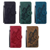 Retro Skin Feel Butterflies Embossing Horizontal Flip Leather Case with Holder & Card Slots & Wallet, For iPhone 11, For iPhone 11 Pro, For iPhone 11 Pro Max, For iPhone 12 mini