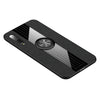 XINLI Stitching Cloth Textue Shockproof TPU Protective Case with Ring Holder