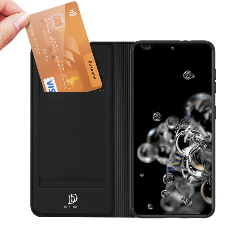 DUX DUCIS Skin Pro Series Horizontal Flip PU + TPU Leather Case with Holder & Card Slots