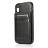 Solid Color PC + TPU Protective Case with Holder & Card Slots, For iPhone XR, For iPhone XS Max, For iPhone 11, For iPhone 11 Pro