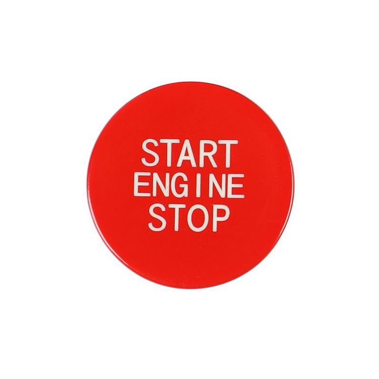 Car Carbon Fiber One-button Start Decorative Sticker for BMW 3 Series