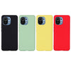Pure Color Liquid Silicone Shockproof Full Coverage Case