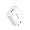 WK WP-U57 Max 18W Maxspeed QC3.0 Fast Charger + USB to 8 Pin Data Cable, US Plug, EU Plug, UK Plug