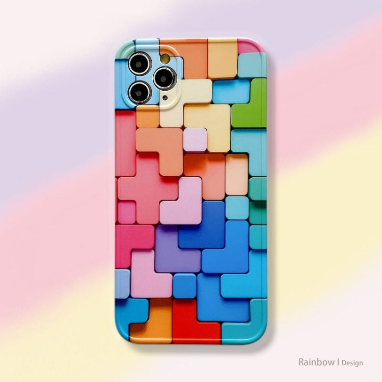 Painted Pattern TPU Protective Case, For iPhone 11, For iPhone 11 Pro, For iPhone 11 Pro Max, For iPhone 12 mini, For iPhone 12, For iPhone 12 Pro, For iPhone 12 Pro Max