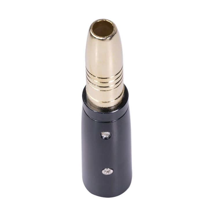 2 PCS LZ1164G Gilded 6.35mm Female to XRL Male Audio Adapter Microphone Stereo Speaker Connector, LZ1164G