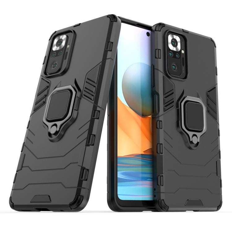 PC + TPU Shockproof Protective Case with Magnetic Ring Holder