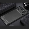 Brushed Texture Carbon Fiber TPU Case
