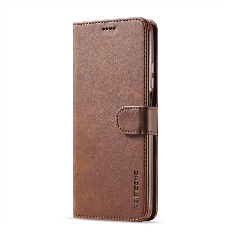 For Xiaomi Redmi Note 10 / Note 10S LC.IMEEKE Calf Texture Horizontal Flip Leather Case with Holder & Card Slots & Wallet