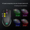 HXSJ P6+V100+A867 Keyboard Mouse Converter + One-handed Keyboard + RGB Gaming Mouse Set, P6+V100+A867