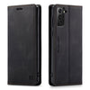 AutSpace A01 Retro Skin-feel Crazy Horse Texture Horizontal Flip Leather Case with Holder & Card Slots & Wallet & RFID