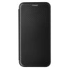 Carbon Fiber Texture Magnetic Horizontal Flip TPU + PC + PU Leather Case with Card Slot