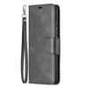 Retro Lambskin Texture Pure Color Horizontal Flip PU Leather Case with Holder & Card Slots & Wallet & Lanyard