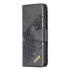 Matching Color Crocodile Texture Horizontal Flip PU Leather Case with Wallet & Holder & Card Slots