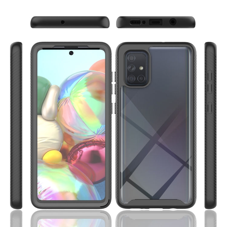 Starry Sky Solid Color Series Shockproof PC + TPU Case with PET Film