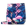 Flamingo Pattern Camera Bag with Shoulder Strap for Fujifilm Instax mini 11, For Fujifilm Instax mini 11(Black Background)
