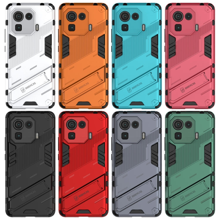 Punk Armor 2 in 1 PC + TPU Shockproof Case with Invisible Holder