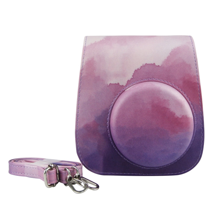 Painted Series Camera Bag with Shoulder Strap for Fujifilm Instax mini 11, For Fujifilm Instax mini 11(Fantasy Cloud), For Fujifilm Instax mini 11(Blue Pastel), For Fujifilm Instax mini 11(Oil Paint), For Fujifilm Instax mini 11(Shining Starry Sky)����...
