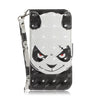 3D Painted Pattern Magnetic Attraction Horizontal Flip Leather Case with Holder & Card Slot & Wallet & Lanyard