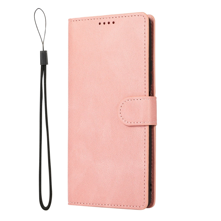 Fantasy Classic Skin-feel Calfskin Texture Magnetic Buckle Horizontal Flip PU Leather Case with Holder & Card Slot & Wallet