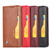 Knead Skin Texture Horizontal Flip Leather Case with Photo Frame & Holder & Card Slots & Wallet