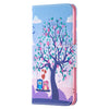 Colored Drawing Pattern Horizontal Flip Leather Case with Holder & Card Slots & Wallet